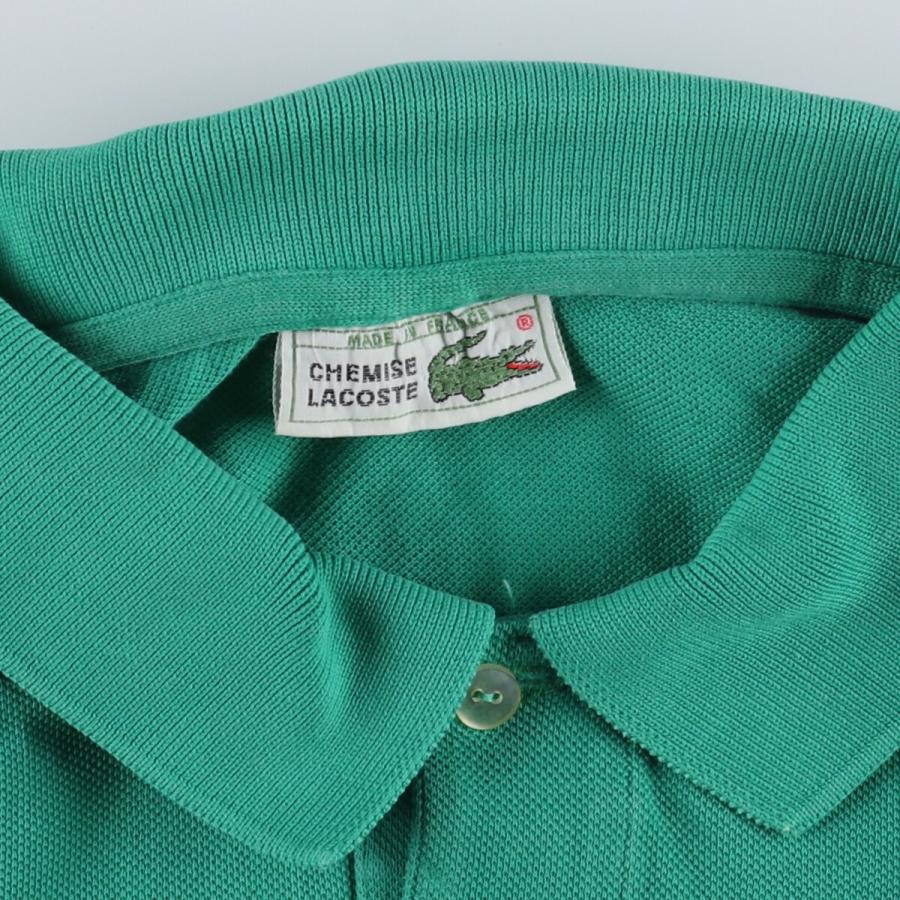 LACOSTE 古着 80年代 ラコステ CHEMISE フレンチラコステ 半袖 LACOSTE 古着 80年代 ラコステ CHEMISE フレンチラコステ 半袖