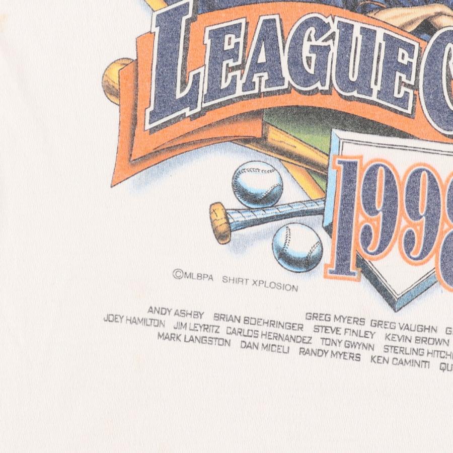 古着 TULTEX SAN DIEGO LEAGUECHAMPS 1998 スポーツプリントTシャツ メンズM /eaa349425｜jamtrading1｜04