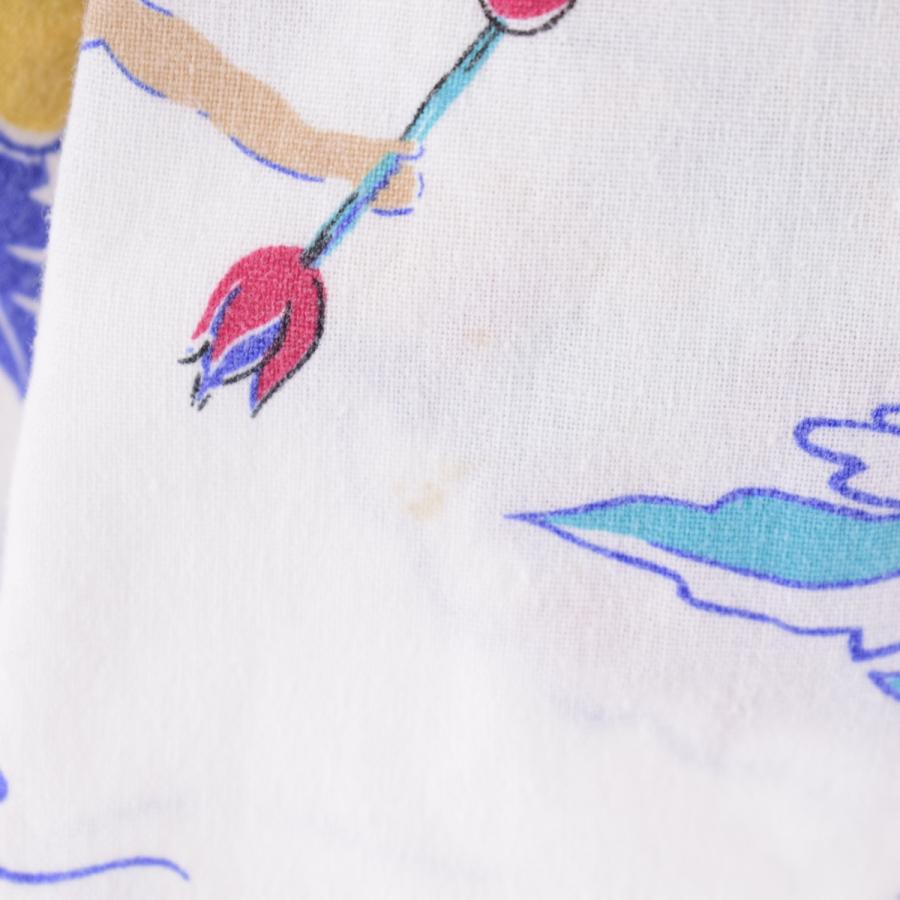 古着 60年代 UNKNOWN 総柄 ハワイアンアロハシャツ メンズL