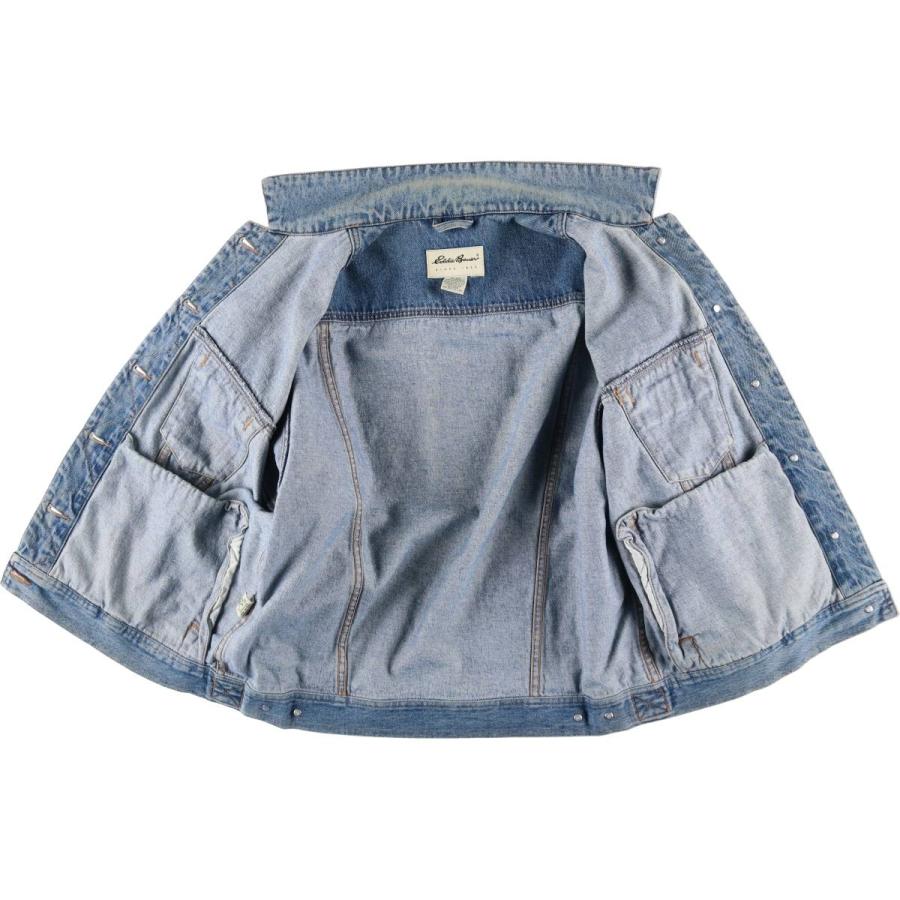 Eddie Bauer - 古着 エディーバウアー Eddie Bauer デニムジャケット Gジャン レディースXL相当 /eaa353304 Eddie Bauer 古着 エディーバウアー デニムジャケット Gジャン