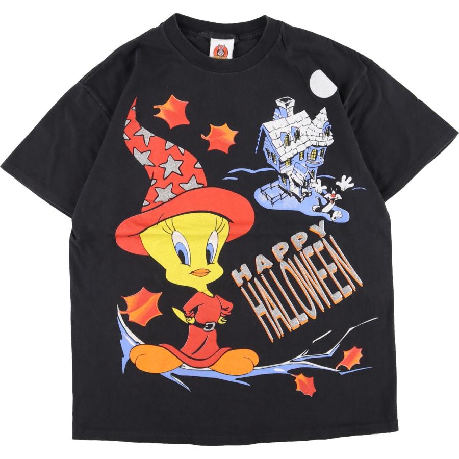 古着 90年代 ルーニーテューンズ LOONEY TUNES TWEETY トゥイーティー 
