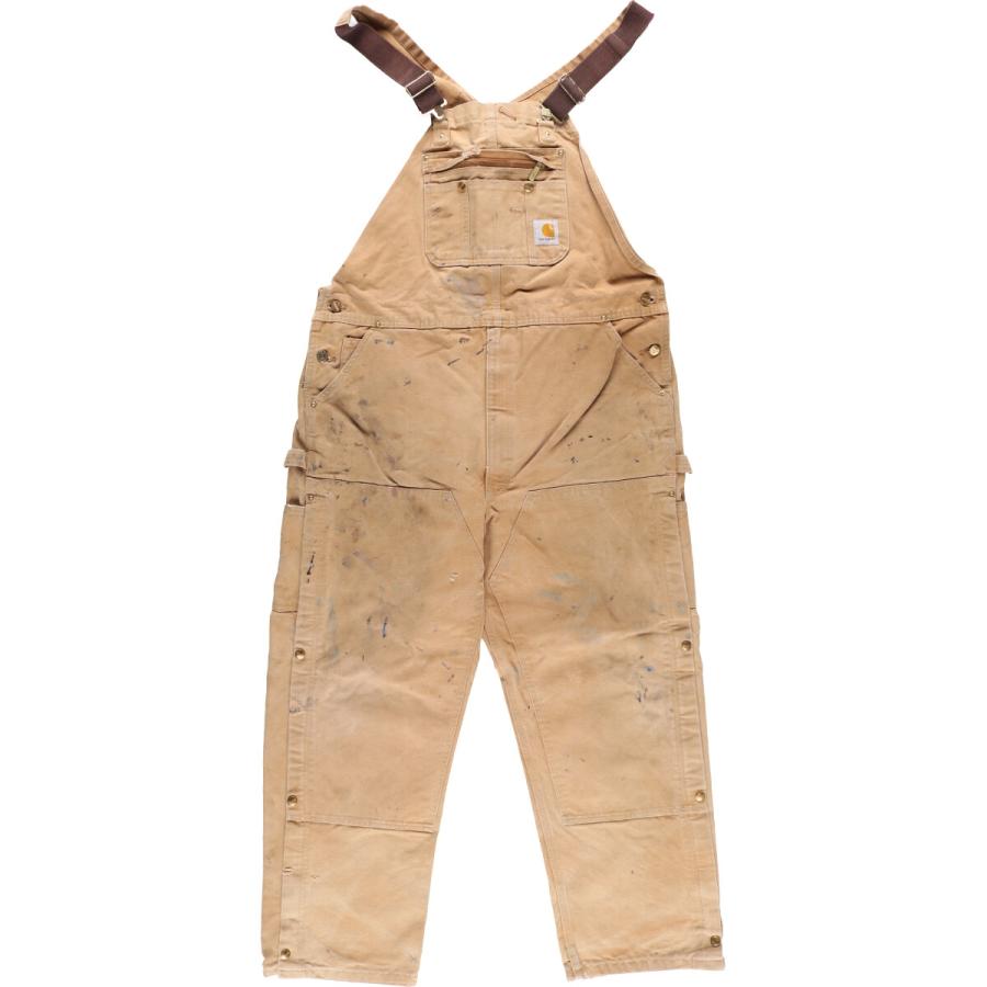 USA製！！【Carhartt カーハート】オーバーオール ダブルニー MADE IN USA Carhartt ダブルニー ダックオーバーオール | 古着