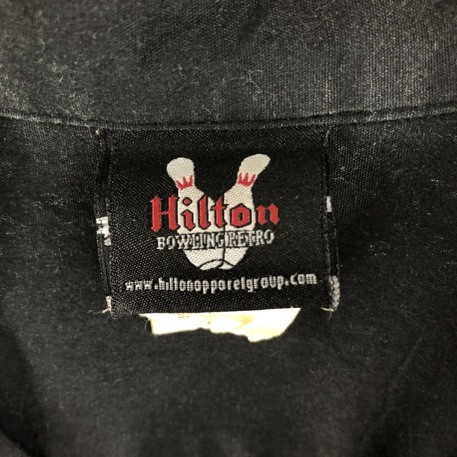 古着 ヒルトン HILTON オープンカラー ボウリングシャツ メンズXL /eaa358897｜jamtrading1｜03