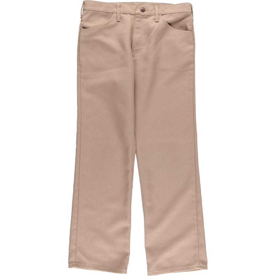70'sビンテージ古着！アメリカ製 wrangler ランチャー フレアパンツ USA製 70s wrangler ランチャー ドレス パンツ ヴィンテージ 80s
