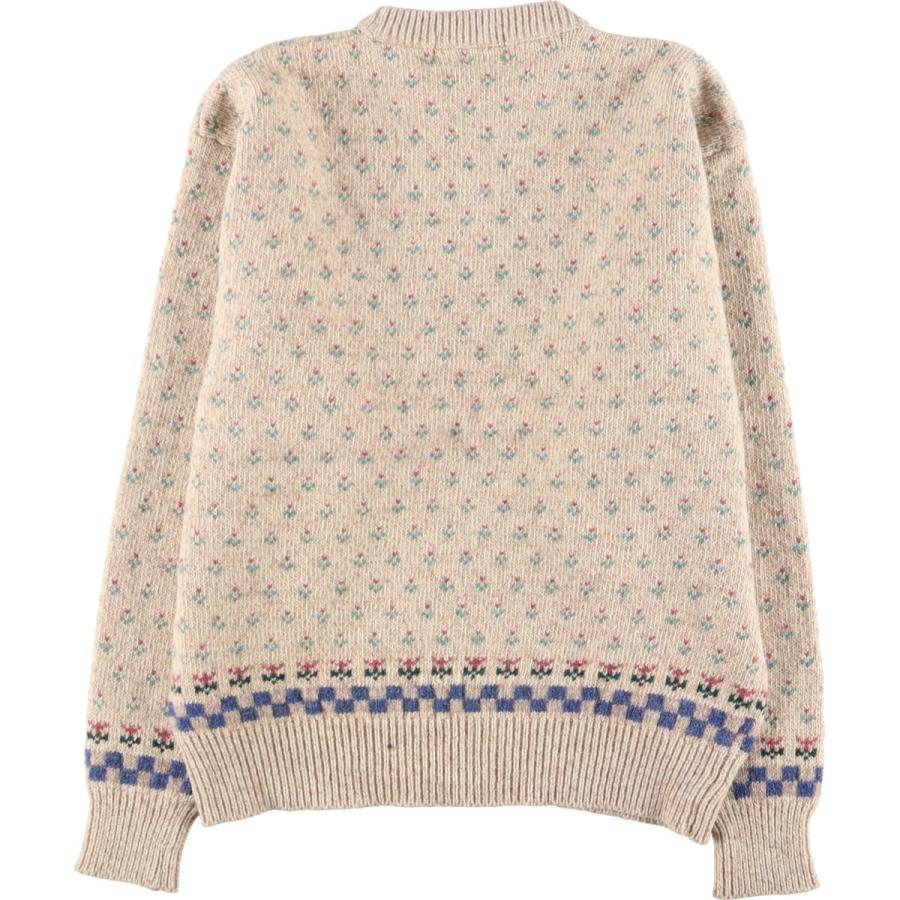 Eddie Bauer（エディーバウアー） 古着 90年代 アニマル柄 ウール