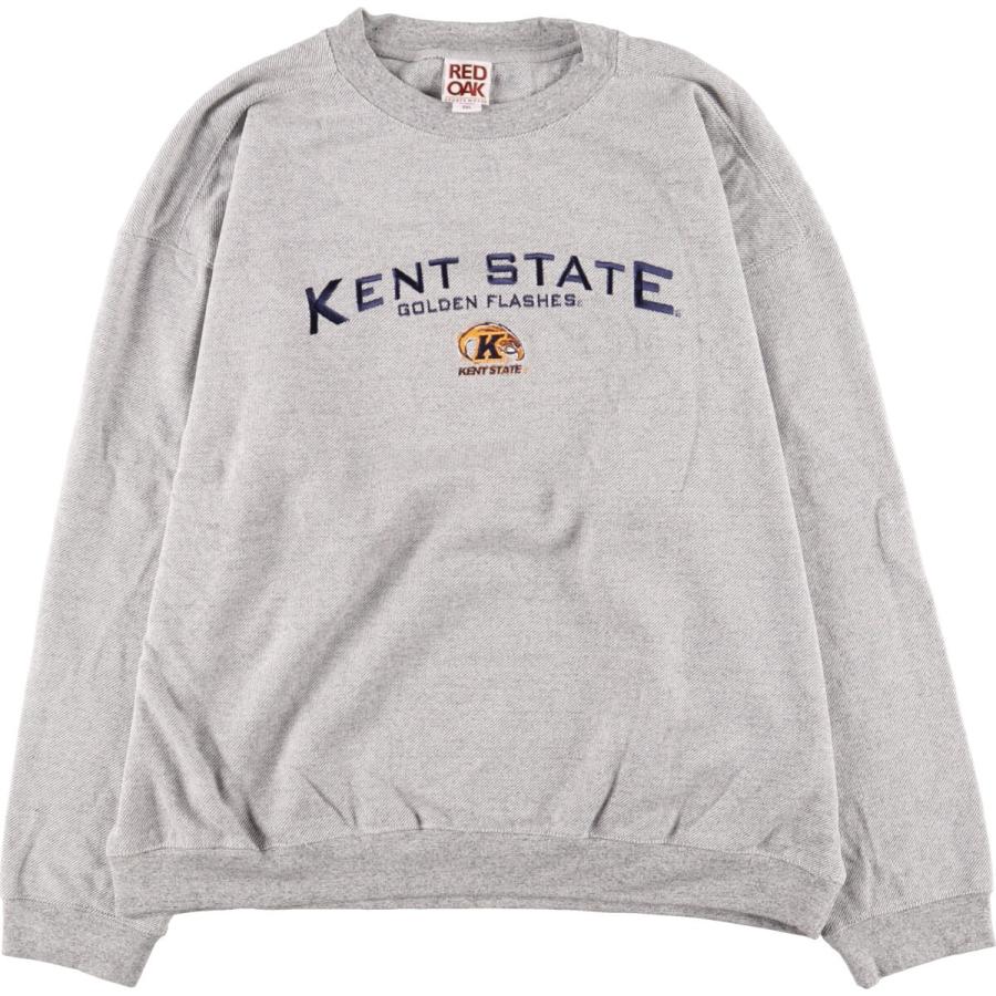 古着 REDOAK KENT STATE ケント州立大学 カレッジスウェットシャツ