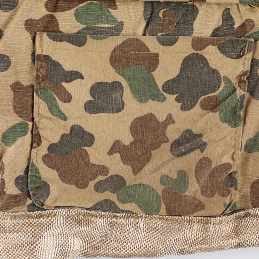 古着 60~70年代 Canvasback ダックハンターカモ 迷彩柄 ハンティング