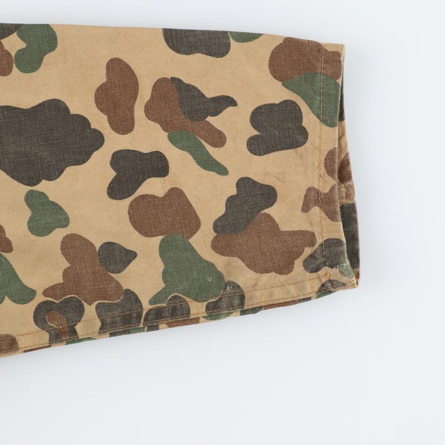 古着 60~70年代 Canvasback ダックハンターカモ 迷彩柄 ハンティング