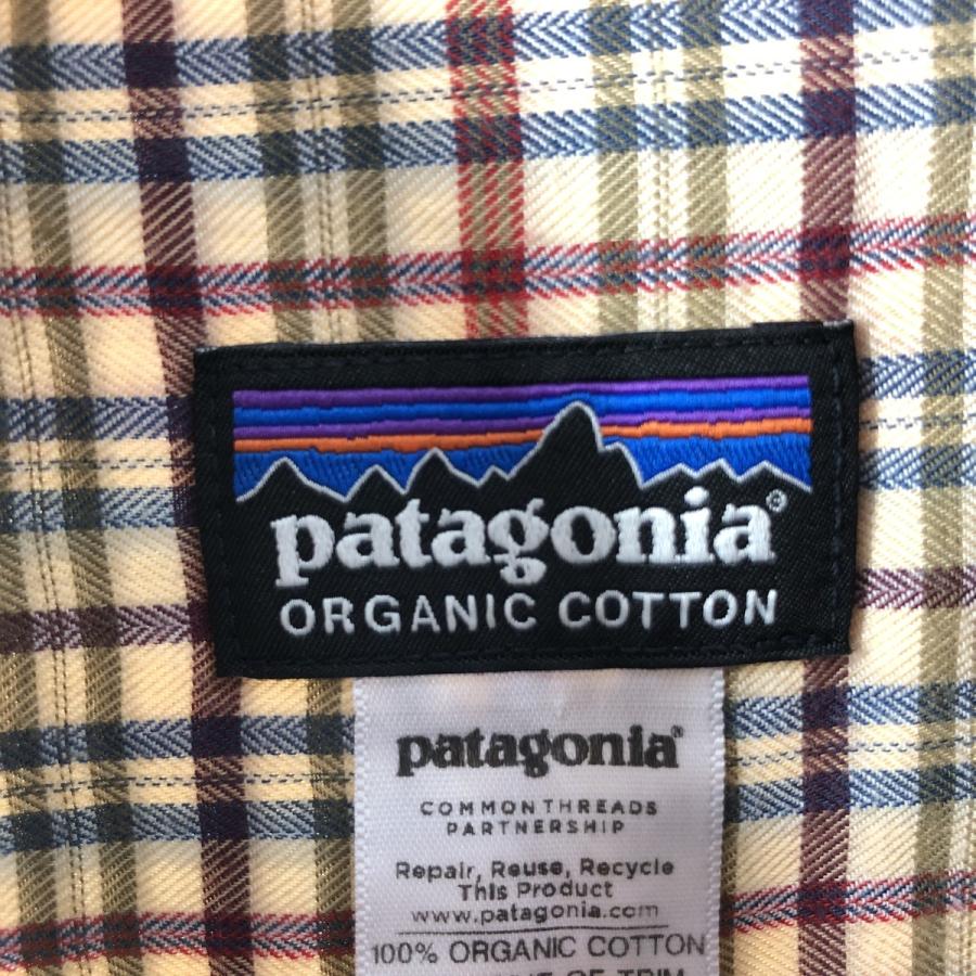 東南アジアのベゴニアの注釈付きチェックリスト 古着 パタゴニア Patagonia 53837FA14 長袖 チェックシャツ