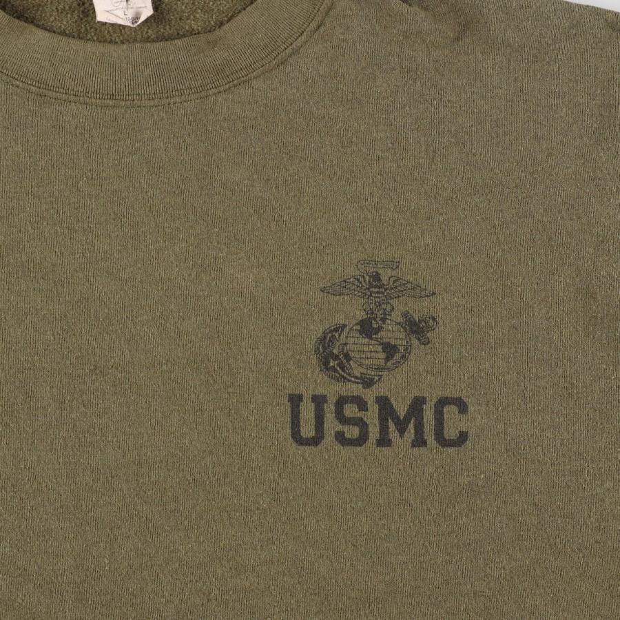 その他ブランド(ソノタブランド) / campbellsville apparel company/USMC/スウェット/S/コットン/KHK/無地