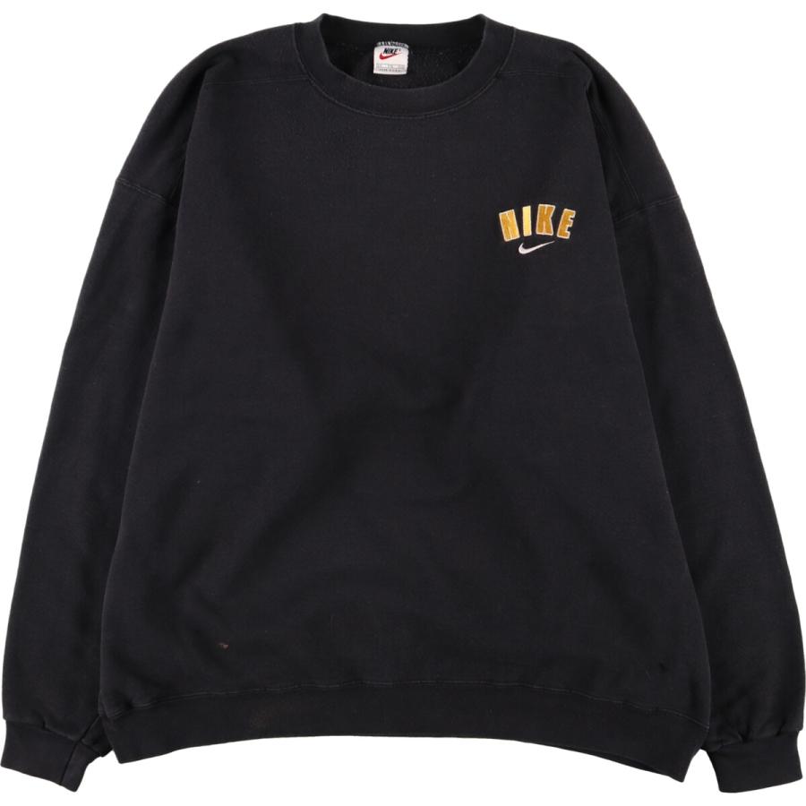 NIKE 古着 90年代 ナイキ ワンポイントロゴスウェット トレーナー USA  