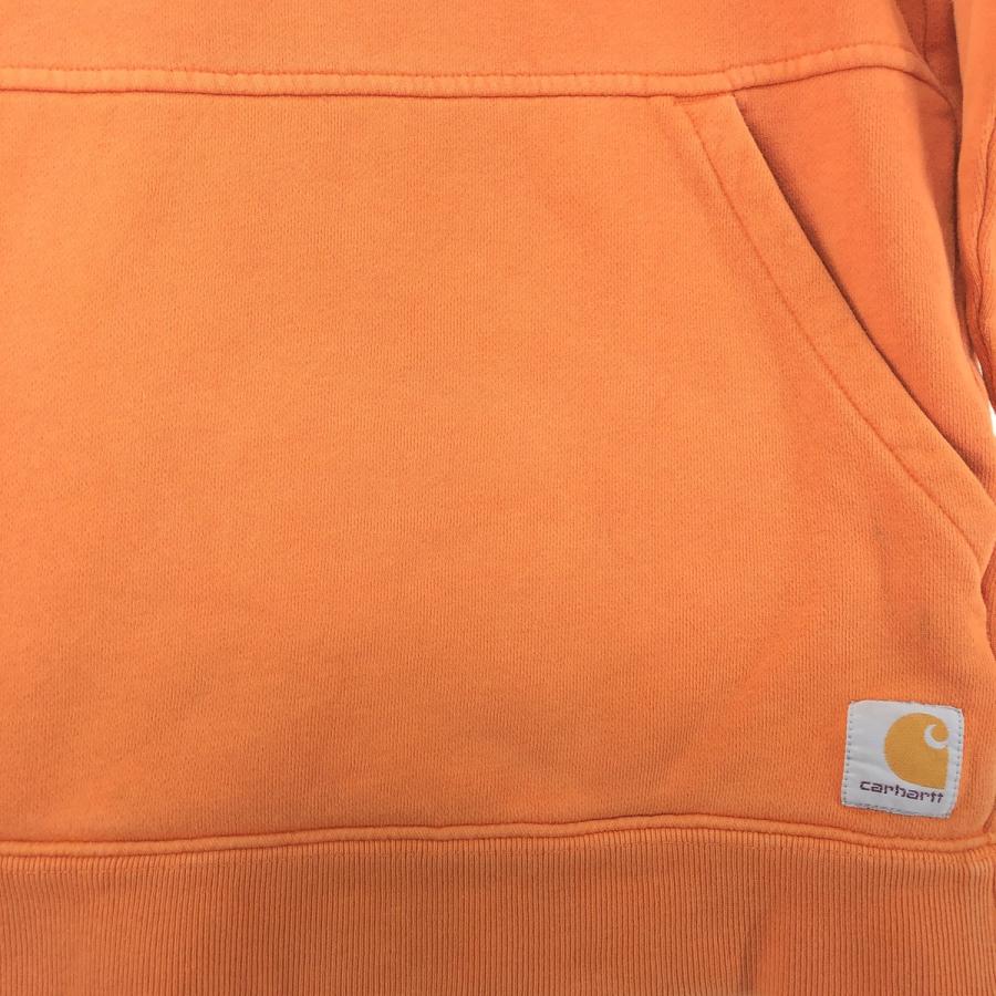 古着 カーハート Carhartt プリントロゴ スウェットプルオーバーパーカー レディースXL /eaa377988 【SS2403】｜jamtrading1｜08