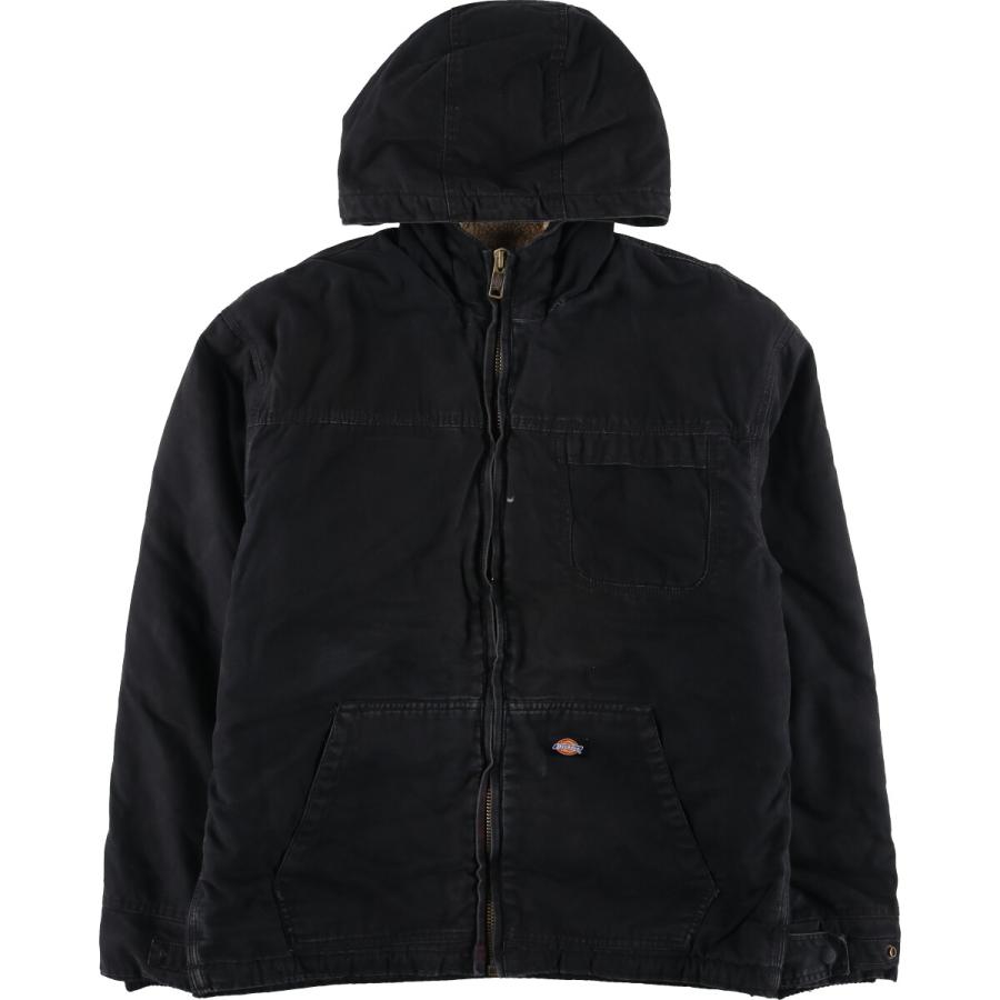 Dickies 古着 ディッキーズ A LEGEND IN WORK ダック地フルジップ 