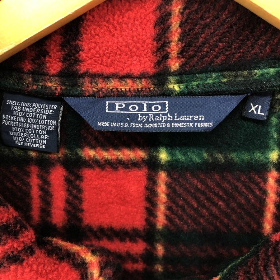 古着 90年代 ラルフローレン POLO by Ralph Lauren チェック柄