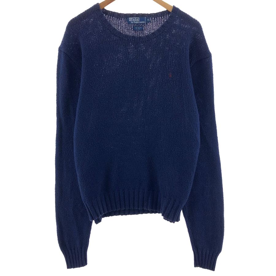 古着 ラルフローレン Ralph Lauren POLO by コットンニットセーター