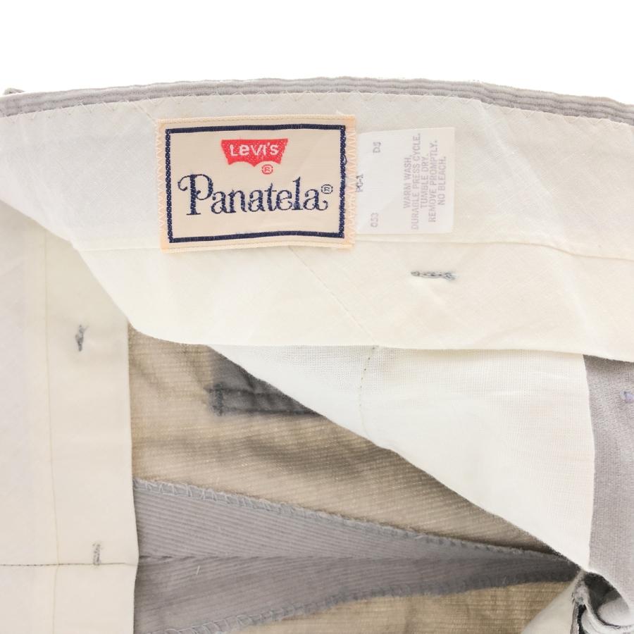 古着 70s LEVI’S パナテラ コーデュロイ フレア パンツ ブラウン 古着 70s Levi's Panatela 太畝 コーデュロイ ワイド パンツ