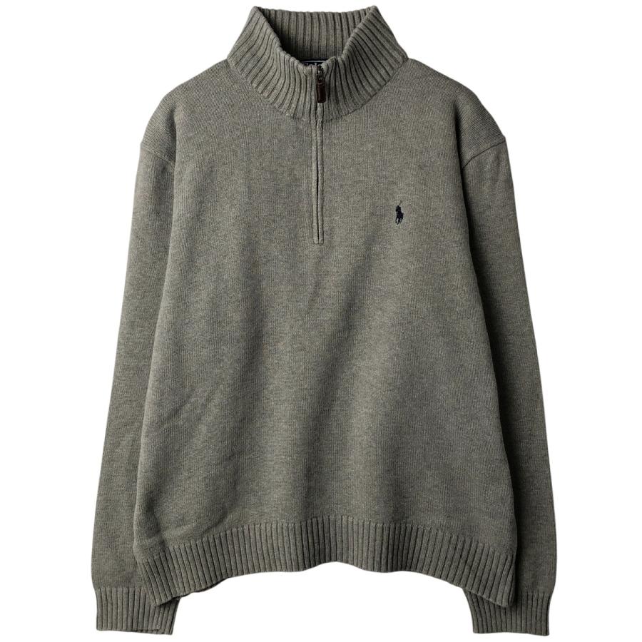 古着 ラルフローレン Ralph Lauren POLO by コットンニットハーフ