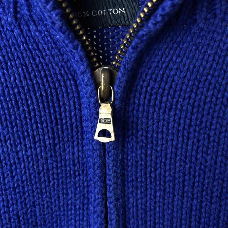 古着 ラルフローレン Ralph Lauren POLO by コットンニットハーフ