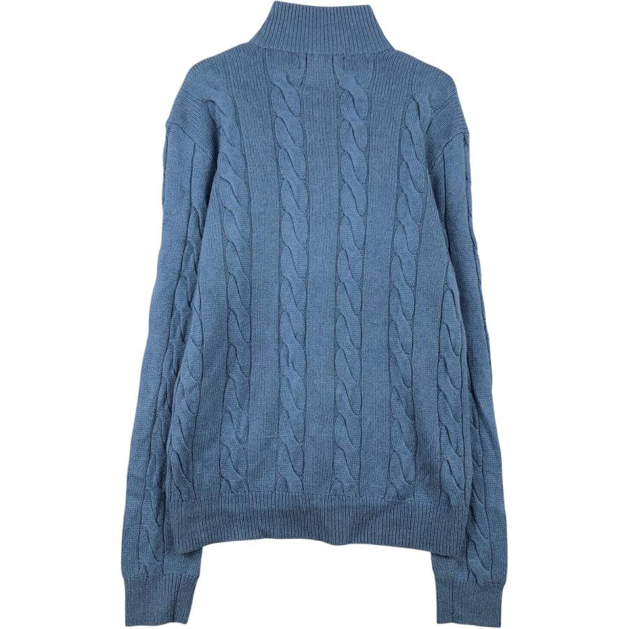 古着 ラルフローレン Ralph Lauren POLO by ケーブル編み カシミア混