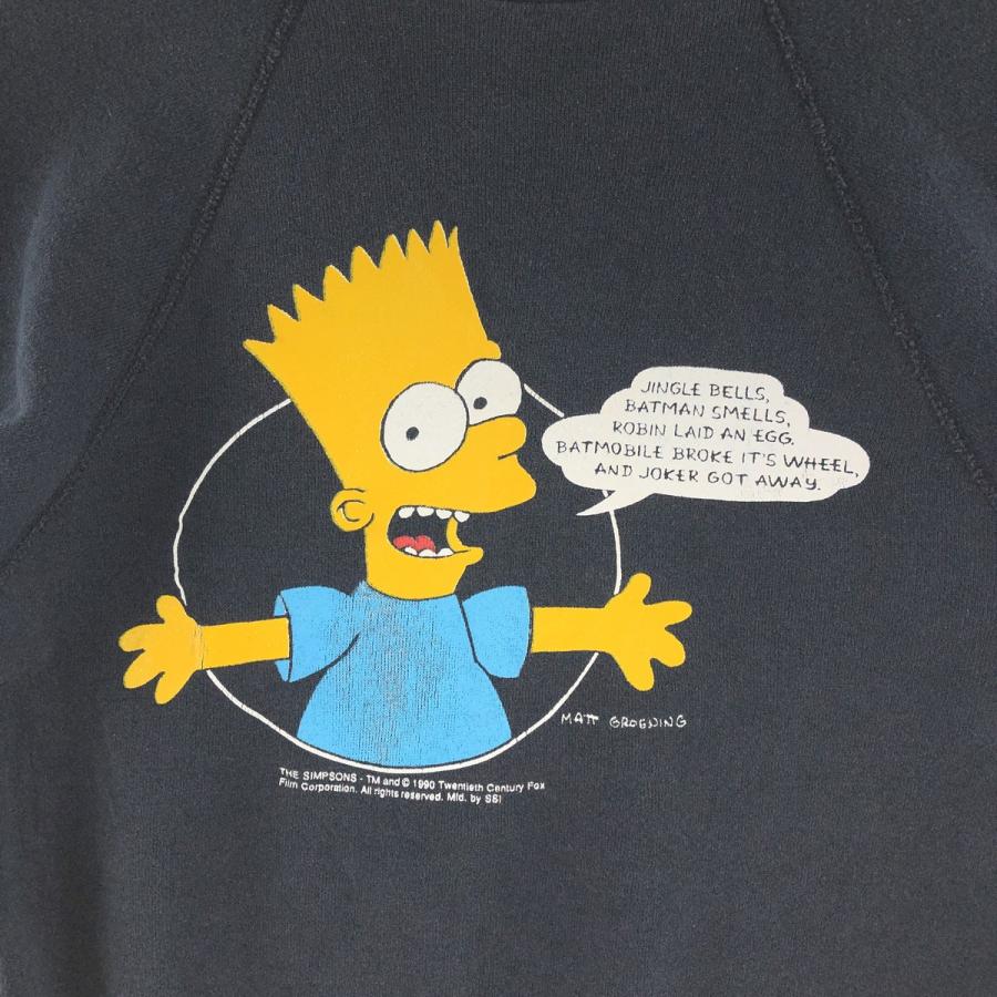 古着 90年代 タルテックス TULTEX THE SIMPSONS シンプソンズ キャラクタースウェットシャツ トレーナー レディースXL相当 ヴィンテージ /eaa526772 古着 90年代 タルテックス TULTEX THE SIMPSONS シンプソンズ