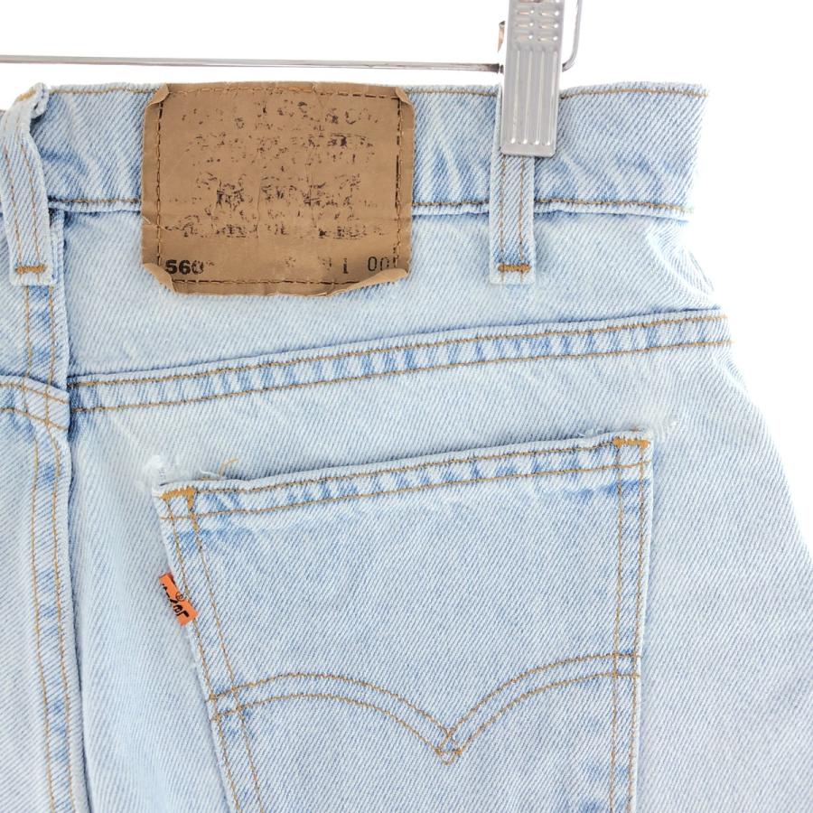 古着 90年代 リーバイス Levi's 560 デニムショーツ ショートパンツ USA製 メンズw30 ヴィンテージ /eaa382468｜jamtrading1｜10