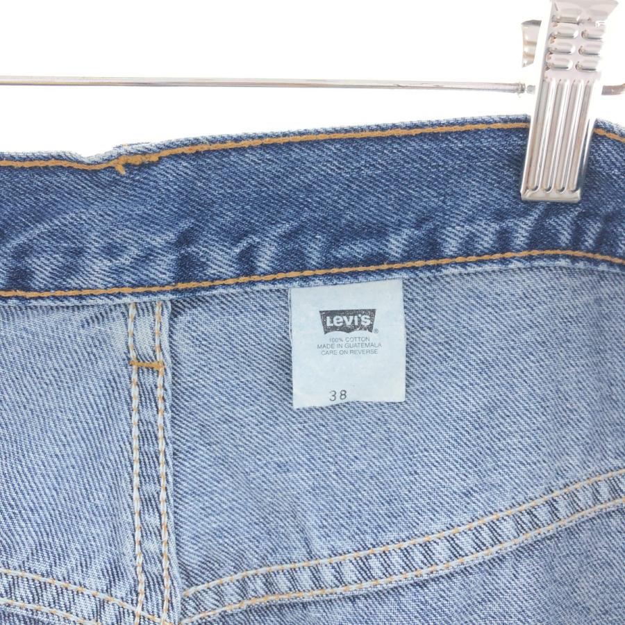 古着 00年代 リーバイス Levi's 569 デニムショーツ ハーフパンツ メンズw39 /eaa382558｜jamtrading1｜03