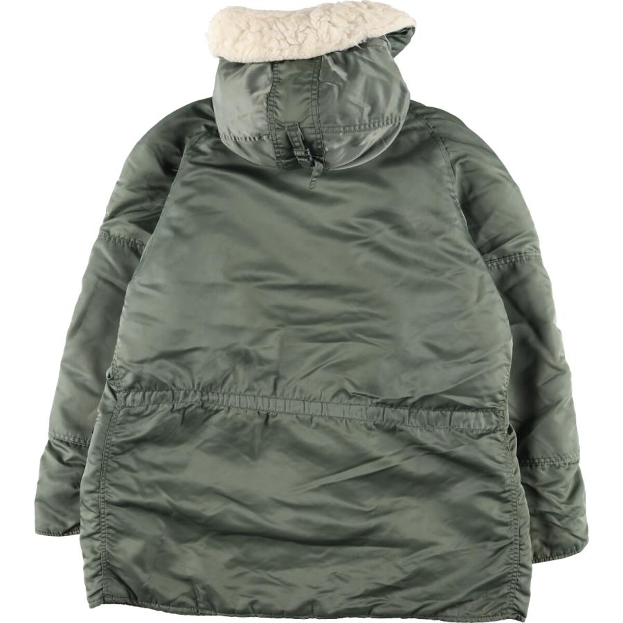 古着 民間品 N-3Bタイプ ミリタリー フライトジャケット USA製 MEDIUM 