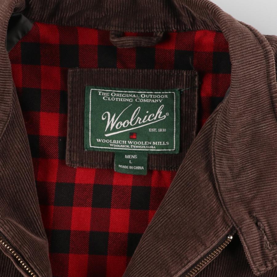 古着 ウールリッチ WOOLRICH ハリントンジャケット スイングトップ メンズL /eaa385937｜jamtrading1｜03