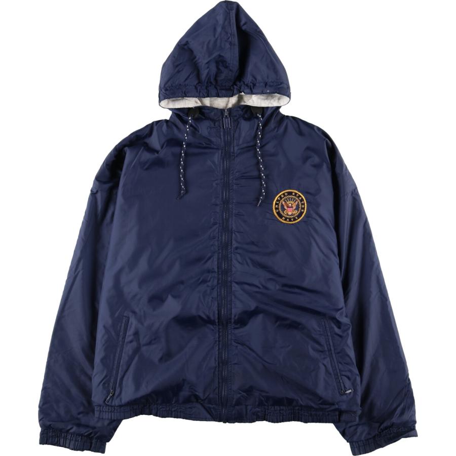 古着 民間品 GEAR U.S.NAVY ナイロンパーカー メンズXL /eaa386579  