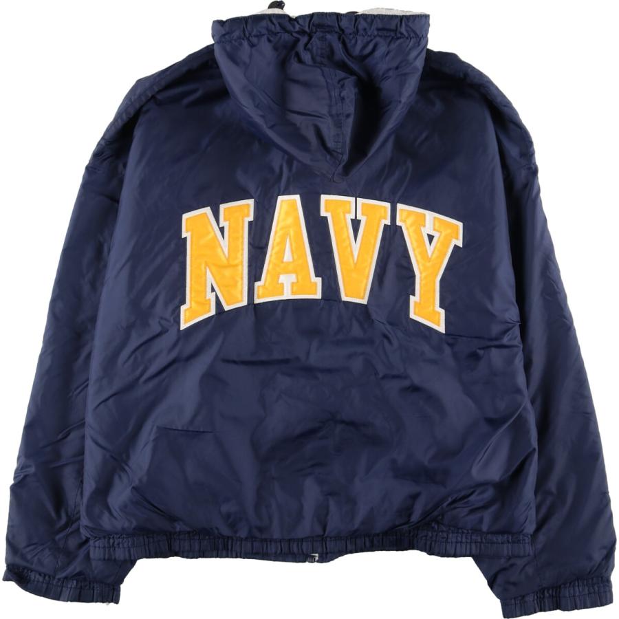 古着 民間品 GEAR U.S.NAVY ナイロンパーカー メンズXL /eaa386579  