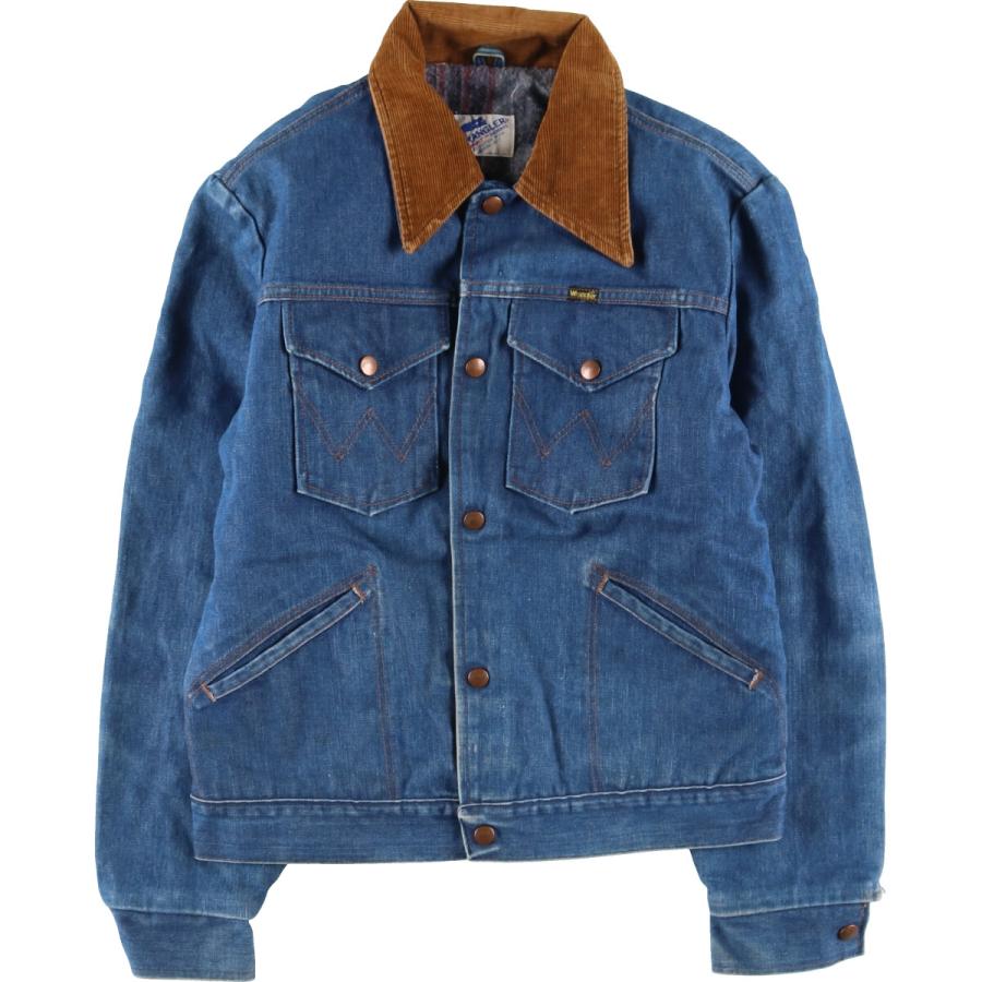 Wrangler 70s〜80s デニムジャケット 70s Wrangler 257MJL ボア デニムジャケット USA製 Size 42L 雰