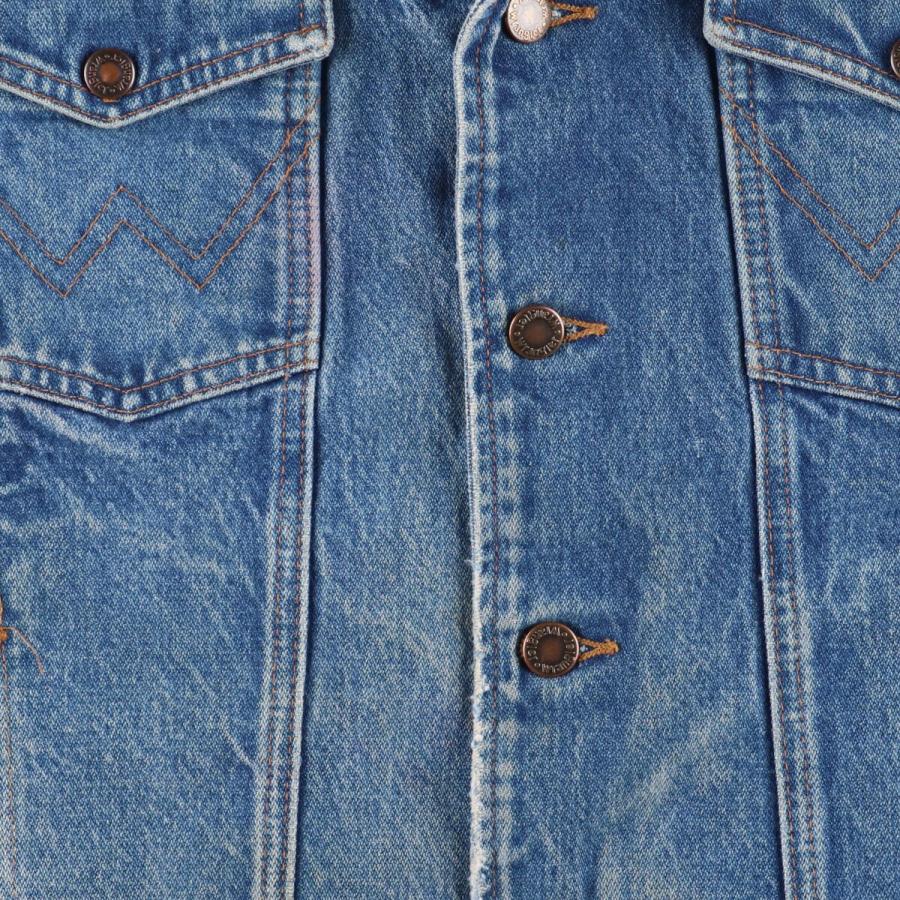 【Wrangler】ヴィンテージデニムジャケット 90年代 USA製 Wrangler ラングラー デニムジャケット Gジャン