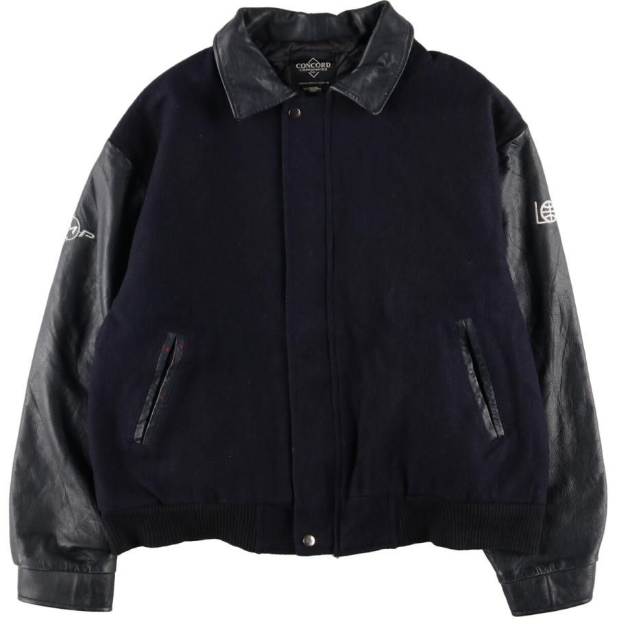 CANADA SPORTSWEAR レザースタジャン アワードジャケット （古着