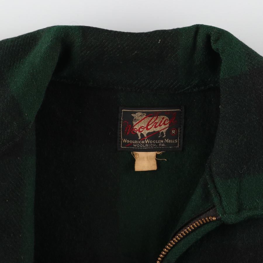 WOOLRICH 古着 40年代 ウールリッチ バッファローチェック ウール 