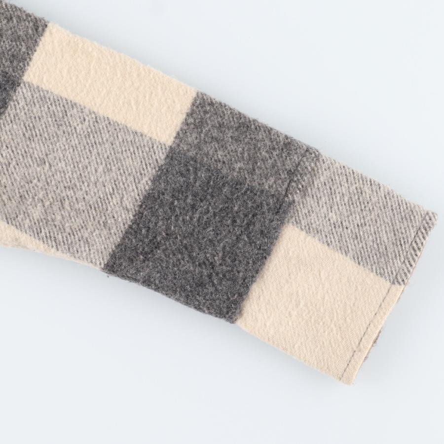 WOOLRICH 古着 ウールリッチ チェック柄 ウールハーフコート WOOLRICH 古着 ウールリッチ チェック柄 ウールハーフコート
