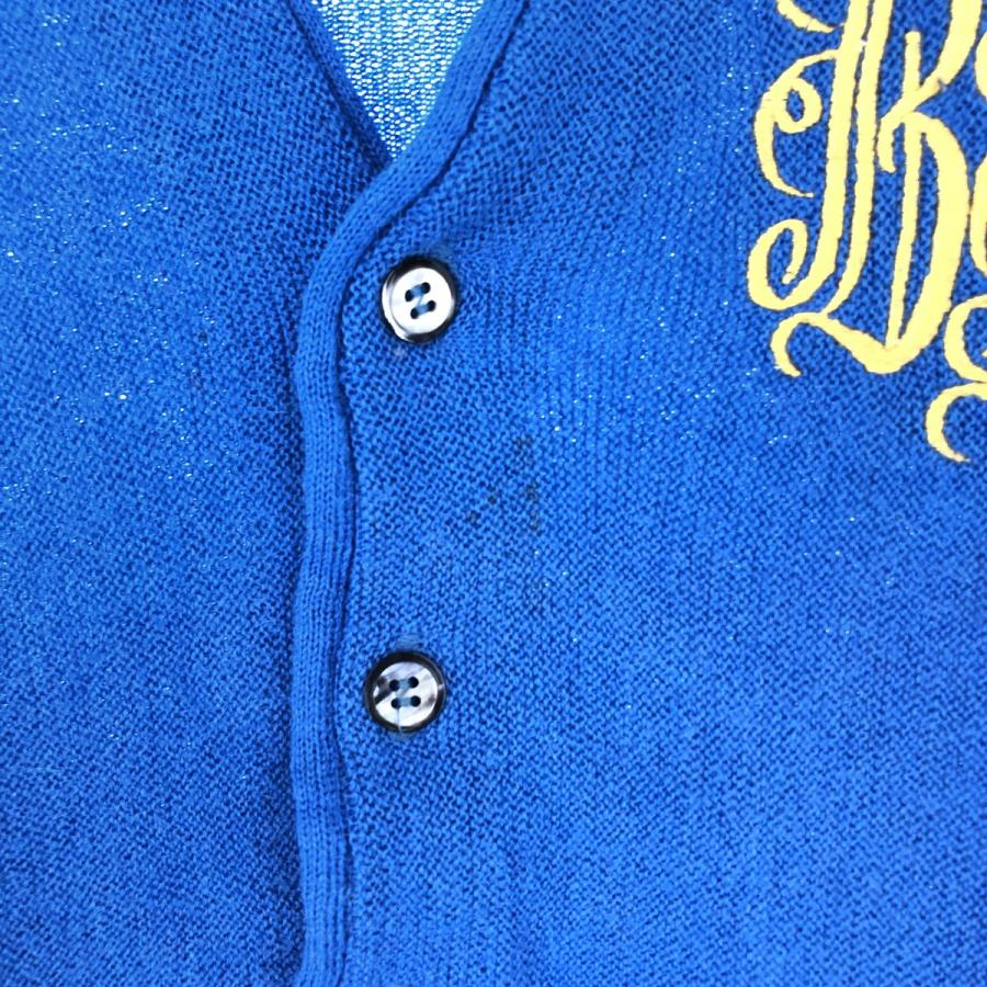 古着 70年代 Career Club アルパカニットカーディガン USA製 メンズXL  