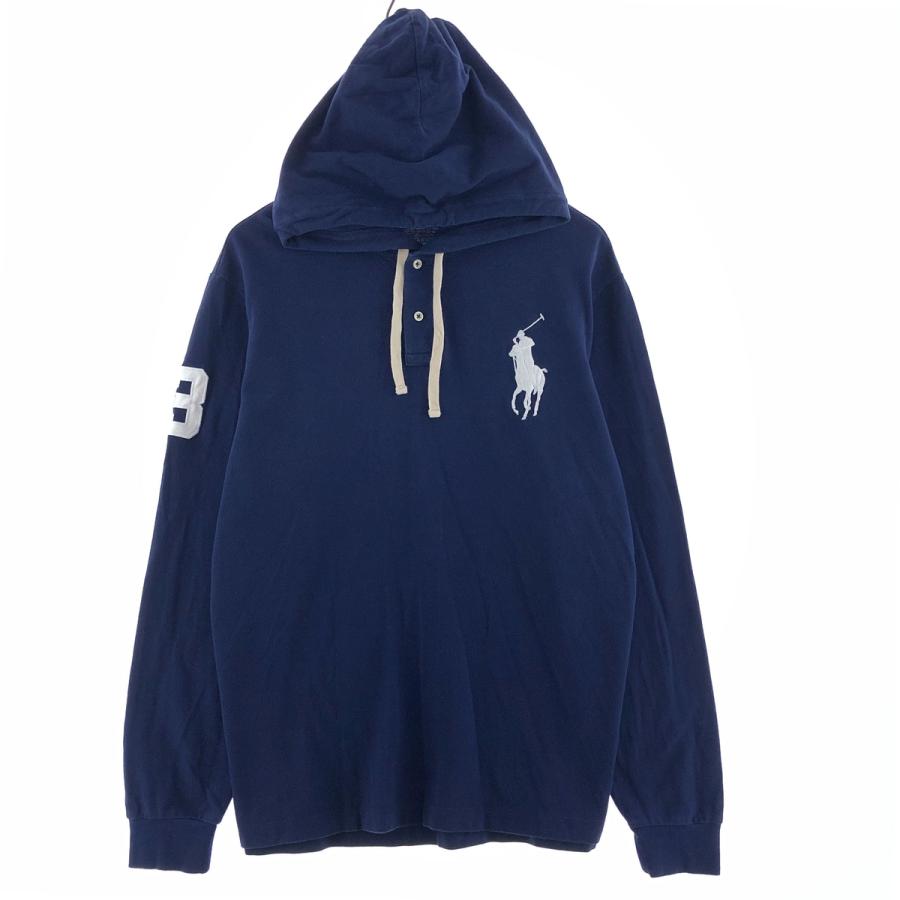 古着 Polo Ralph Lauren ビッグポニー プルオーバーフーディ 古着 ラルフローレン Ralph Lauren POLO RALPH LAUREN ビッグポニー