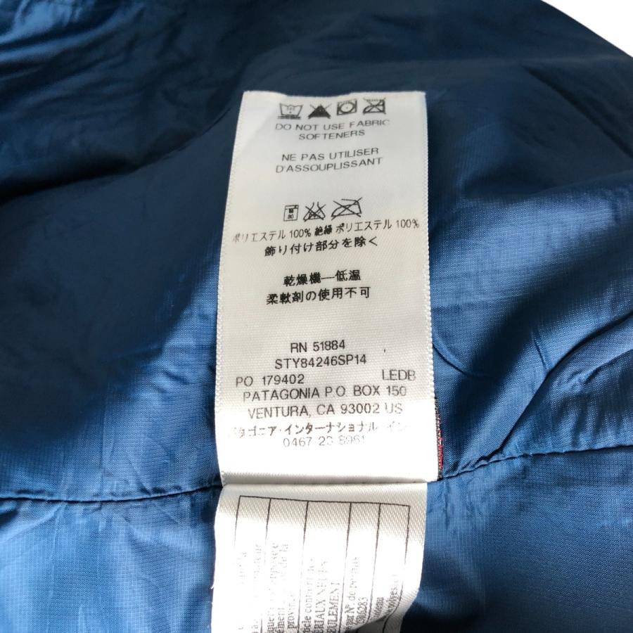 古着 パタゴニア Patagonia 84246SP14 ナノパフベスト 中綿入り キルティングベスト レディースS相当/eaa390441 patagonia（パタゴニア） 古着 Patagonia 84246SP14 ナノパフベスト