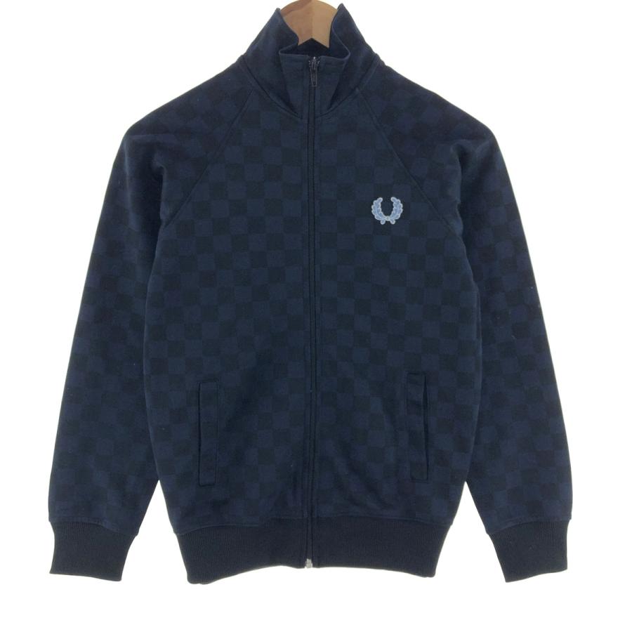 FRED PERRY チェック柄トラックジャケット FRED PERRY チェック柄