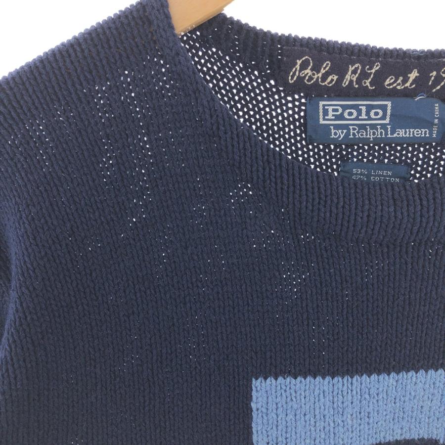 polo by RALPH LAUREN ラルフローレン リネン100% ニット polo by RALPH LAUREN ラルフローレン リネン100% ニット