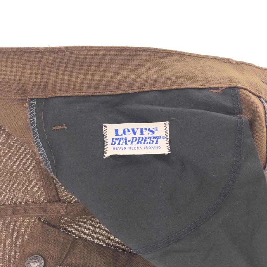 古着 70年代 リーバイス Levi's TA-PREST スタプレ ブーツカット フレアパンツ メンズw33 ヴィンテージ /eaa390866｜jamtrading1｜03