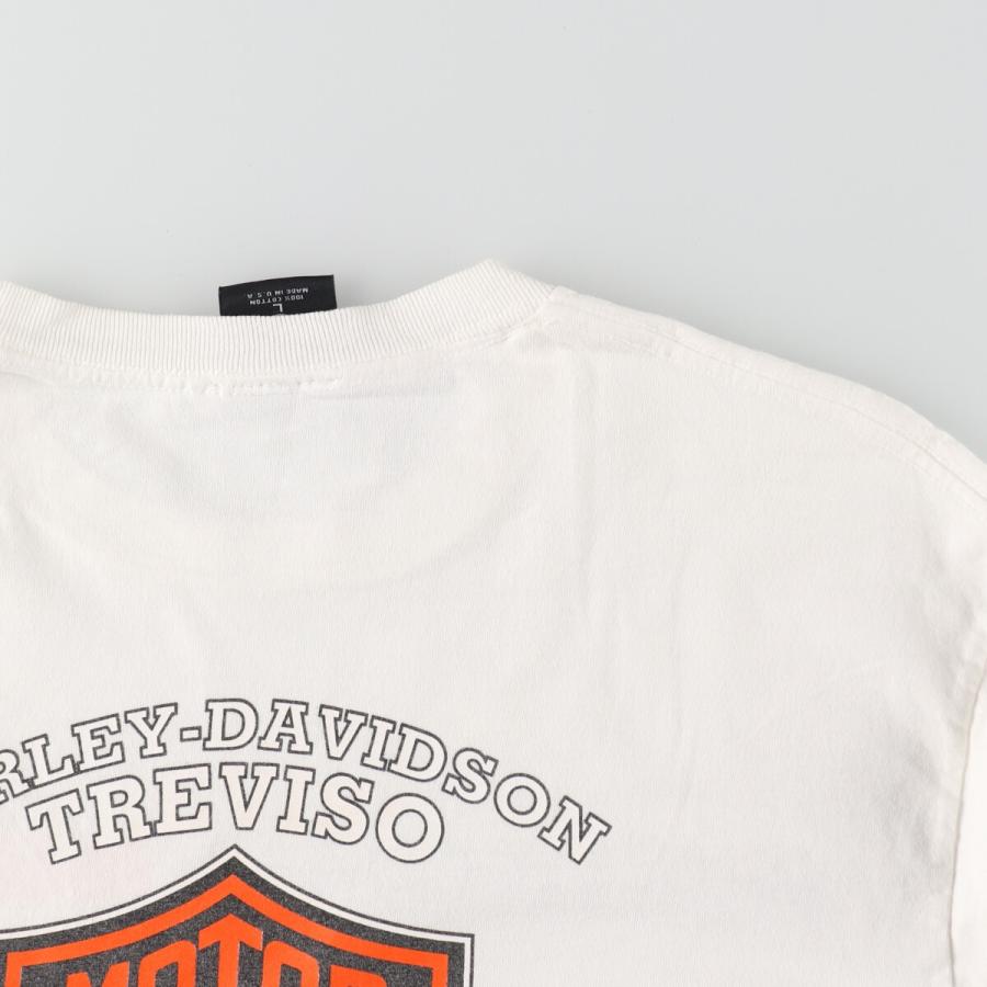 90s 00s USA製　Herley Davidson ハーレー　ロンT 古着 90~00年代 ハーレーダビッドソン Harley-Davidson ロングT