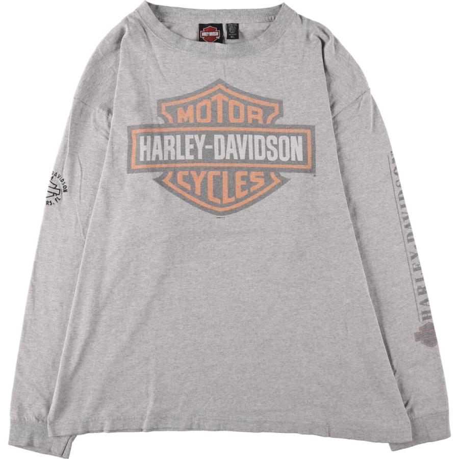 古着 00年代 ハーレーダビッドソン Harley-Davidson ロングTシャツ