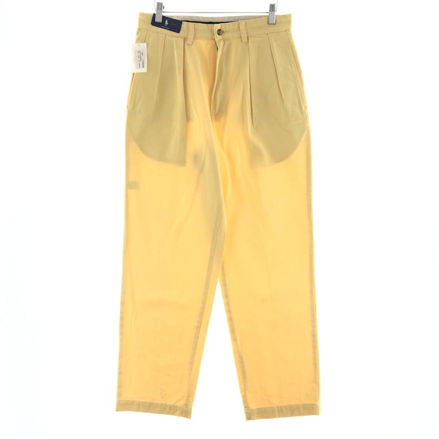 ル*ス様 デッドストック Polo Ralph Lauren 2タック チノパン デッドストック DEAD STOCK ラルフローレン Ralph Lauren Polo