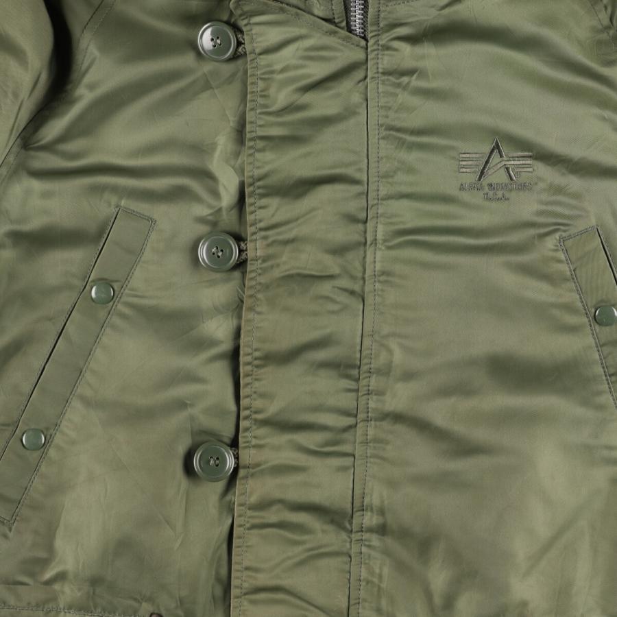 古着 アルファ ALPHA N-3Bタイプ ミリタリー フライトジャケット
