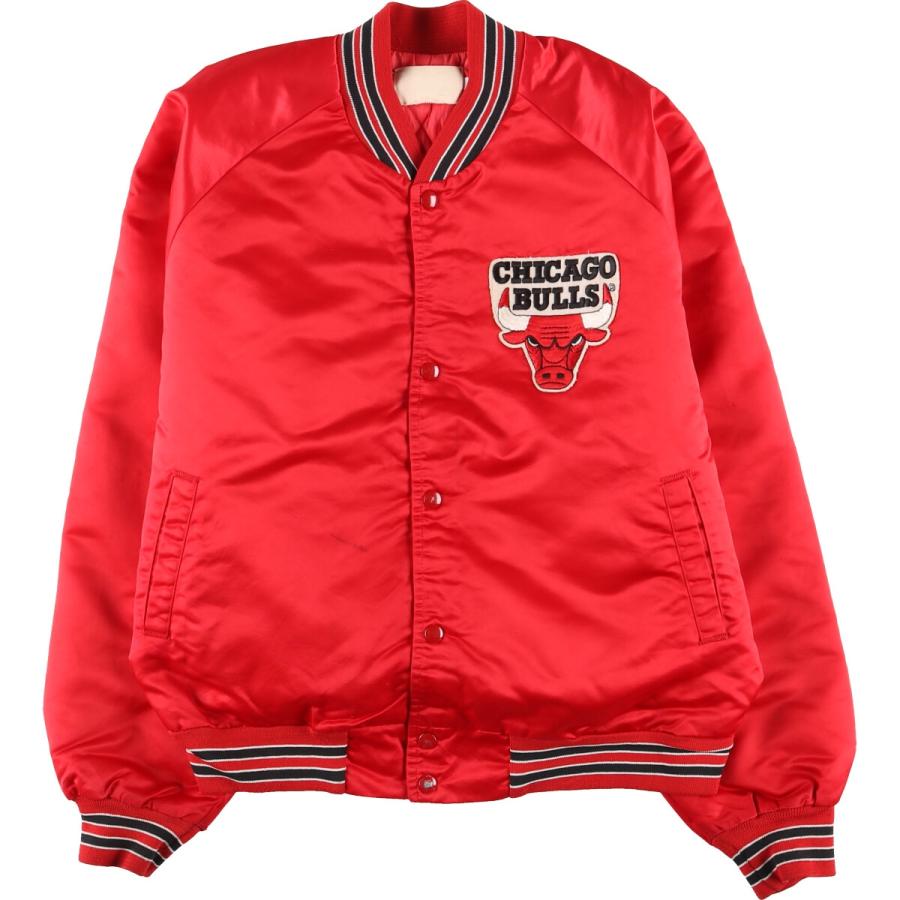 古着 80年代 NBA シカゴブルズ ナイロンスタジャン アワード 古着 80年代 NBA シカゴブルズ ナイロンスタジャン アワード