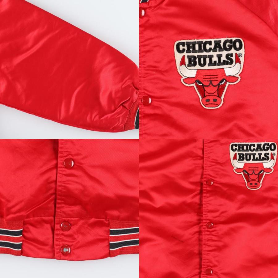 古着 80年代 NBA シカゴブルズ ナイロンスタジャン アワード 古着 80年代 NBA シカゴブルズ ナイロンスタジャン アワード