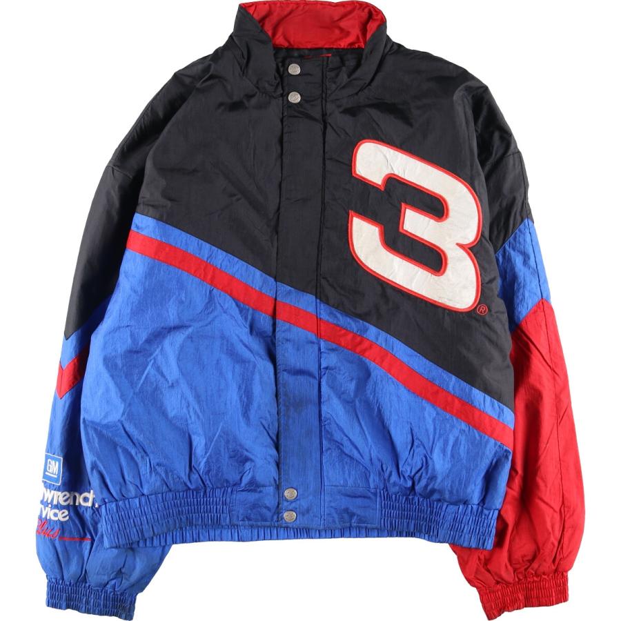 古着 HASE AUTHENTICS バック刺繍 ナイロンレーシングジャケット  