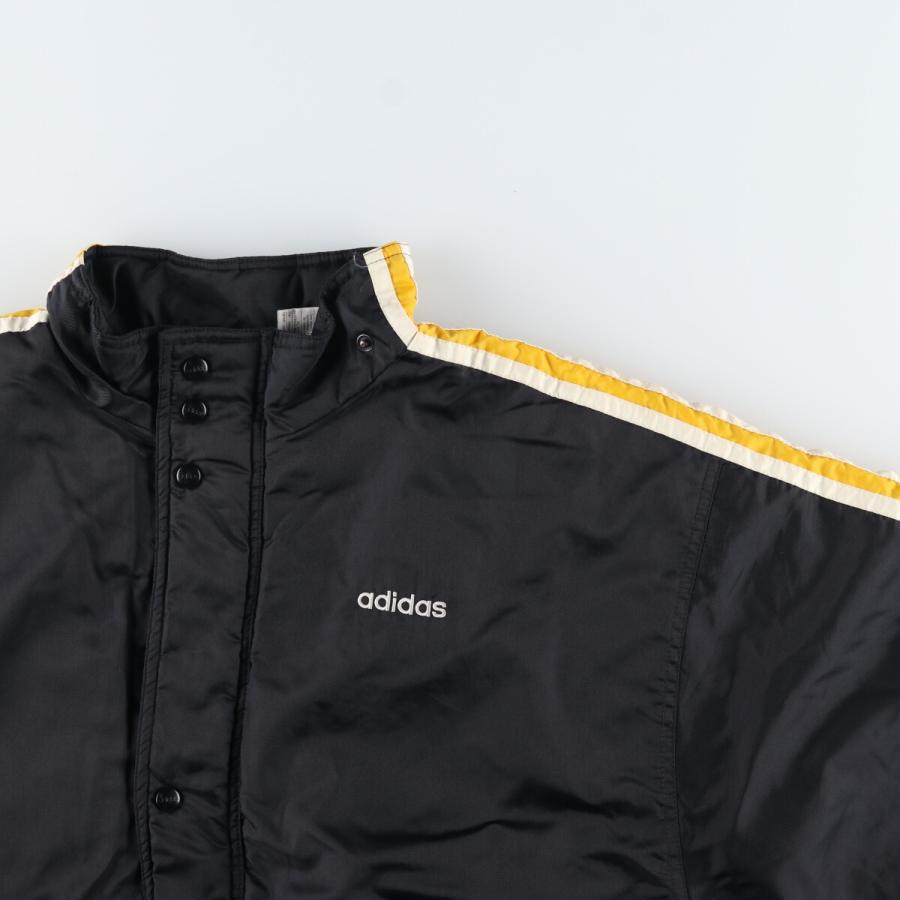 adidas 古着 80年代 アディダス バックロゴ ベンチコート メンズ