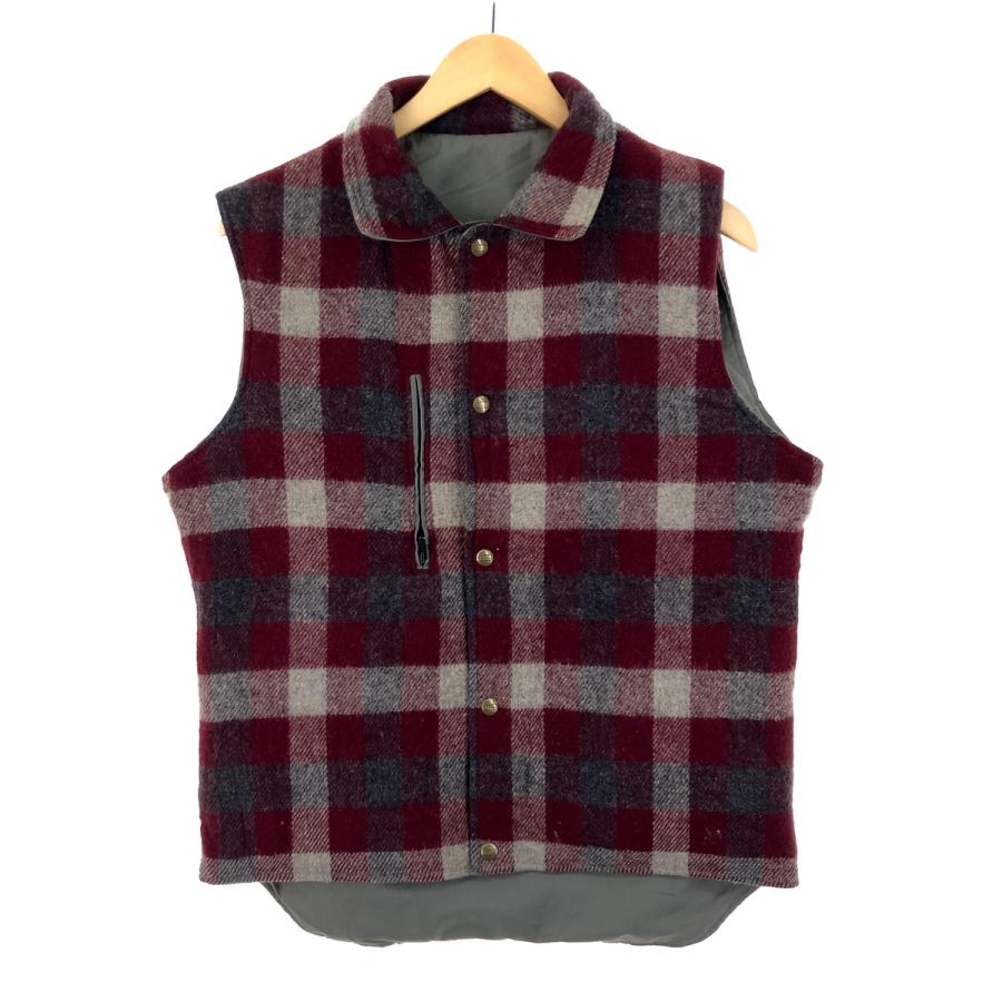 WOOLRICH 古着 70年代 ウールリッチ リバーシブルベスト USA製